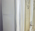 Wardrobe Vintage French Shabby Chic Five Door Carved Armoire Cabinet LOT 612113