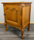 Pair of Bedside Tables Vintage French Louis Oak Nightstands Cabinets LOT 35173