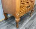 Chest of Drawers Vintage French Louis XVI 5 Drawers Carved Tall Cabinet LOT 450011