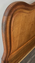 Bed Vintage French Louis XVI King Size Bed Frame Oak Carved Headboard LOT 462311