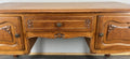 Cabinet Vintage French Louis XVI Style Carved Desk Oak Sideboard LOT 45135