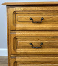 Chest of Drawers Vintage French Style 3 Drawers Carved Storage Cabinet LOT 62875