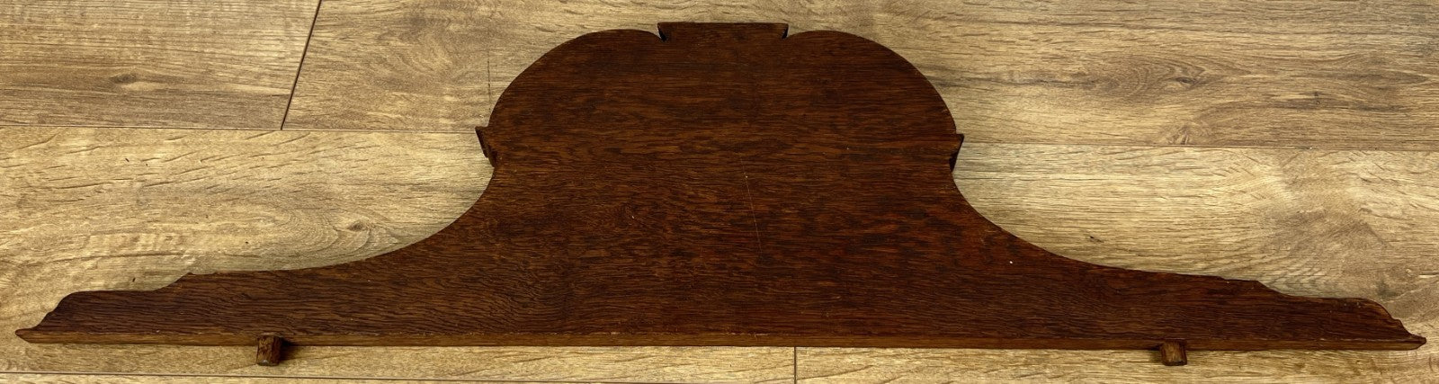Pediment Antique French Style Oak Hand Carved Decorative Crest LOT 61695