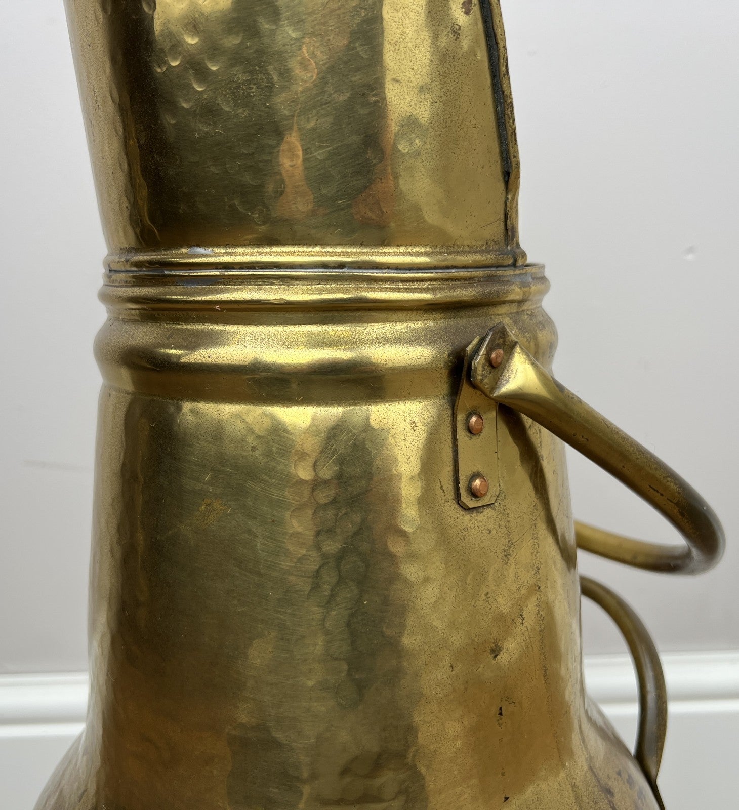Umbrella Stand Vintage Style Brass Hall Stick Holder Lion Paw Feet LOT 60217