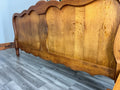 Bed Vintage French Louis XVI King Size Bed Frame Oak Carved Headboard LOT 462312