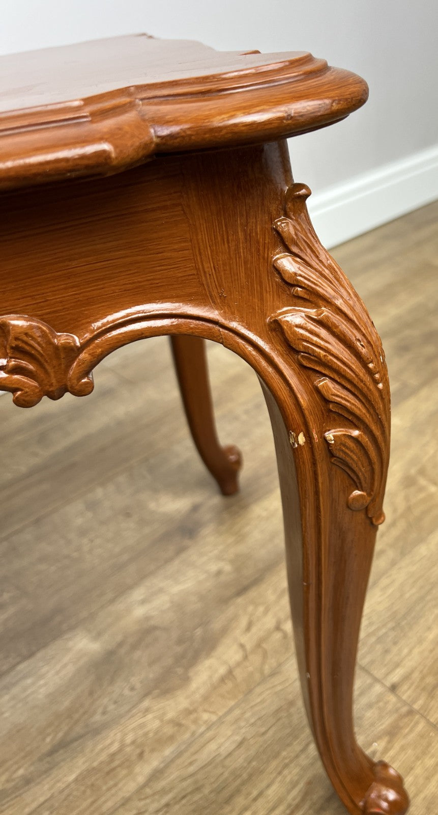 Coffee Table Vintage French Louis Style Carved Coffee Table LOT 496911