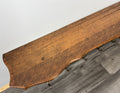 French Vintage Style Coat Rack Oak 7 Hooks Ornate Wall Shelf Coat LOT 47378