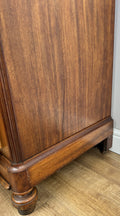 Chest of Drawers Antique French Walnut Marble Top Five Drawer Cabinet LOT 64519