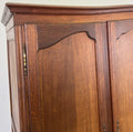 Wardrobe Vintage French Louis XVI Style Oak Three Door Carved Armoire LOT 61182