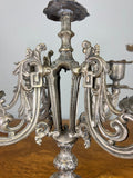 Candelabra Vintage French Style Metal Five Arm Table Centrepiece LOT 46714
