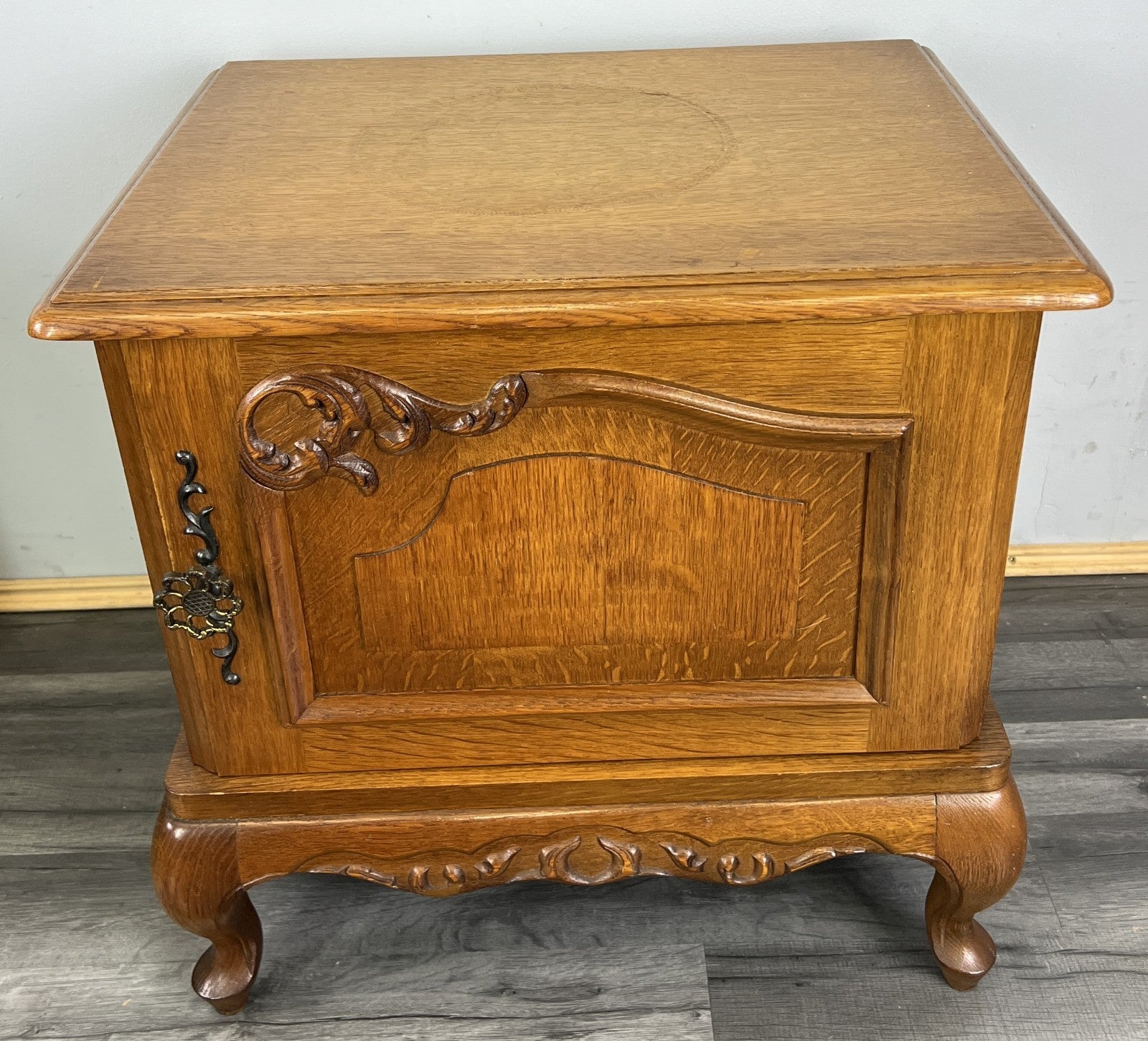 Pair of Bedside Tables Vintage French Louis XVI Nightstands Cabinets LOT 47933
