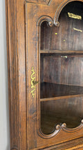 Bookcase Vintage French Style Oak Display Cabinet Carved Sideboard LOT 62624
