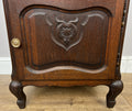 Bedside Table Vintage French Louis XVI Oak Cabinet Cupboard Nightstand LOT 62335
