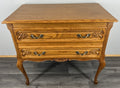 Chest of Drawers Vintage French Louis Oak 2 Drawers Ornate Cabinet LOT 44380