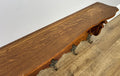 Coat Rack Vintage French Carved Oak Wall Mounted 6 Hooks Rack Hanger LOT 62059