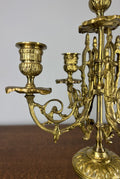 Candelabra Vintage French Style Ornate Five Arm Candle Holder LOT 475810