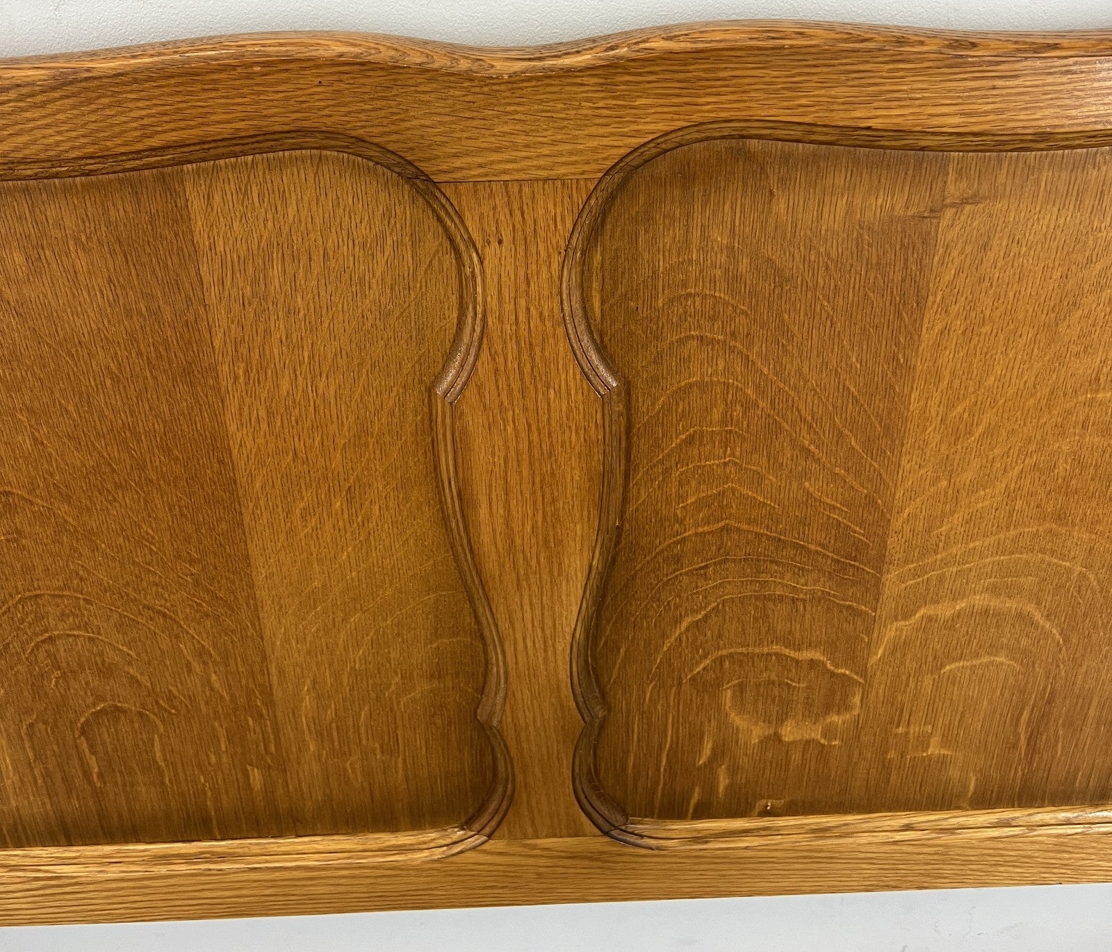 Bed Vintage French Louis XVI Single Bed Frame Carved Headboard LOT 47038