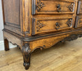 Chest of Drawers Vintage French Louis Oak 6 Drawers Carved Cabinet LOT 62637