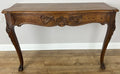 Table with Mirror Antique French Louis Oak Wall Mirror Console Table LOT 64024