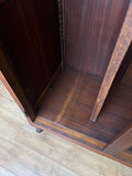 Wardrobe Vintage French Louis XVI Style Oak Three Door Carved Armoire LOT 61189