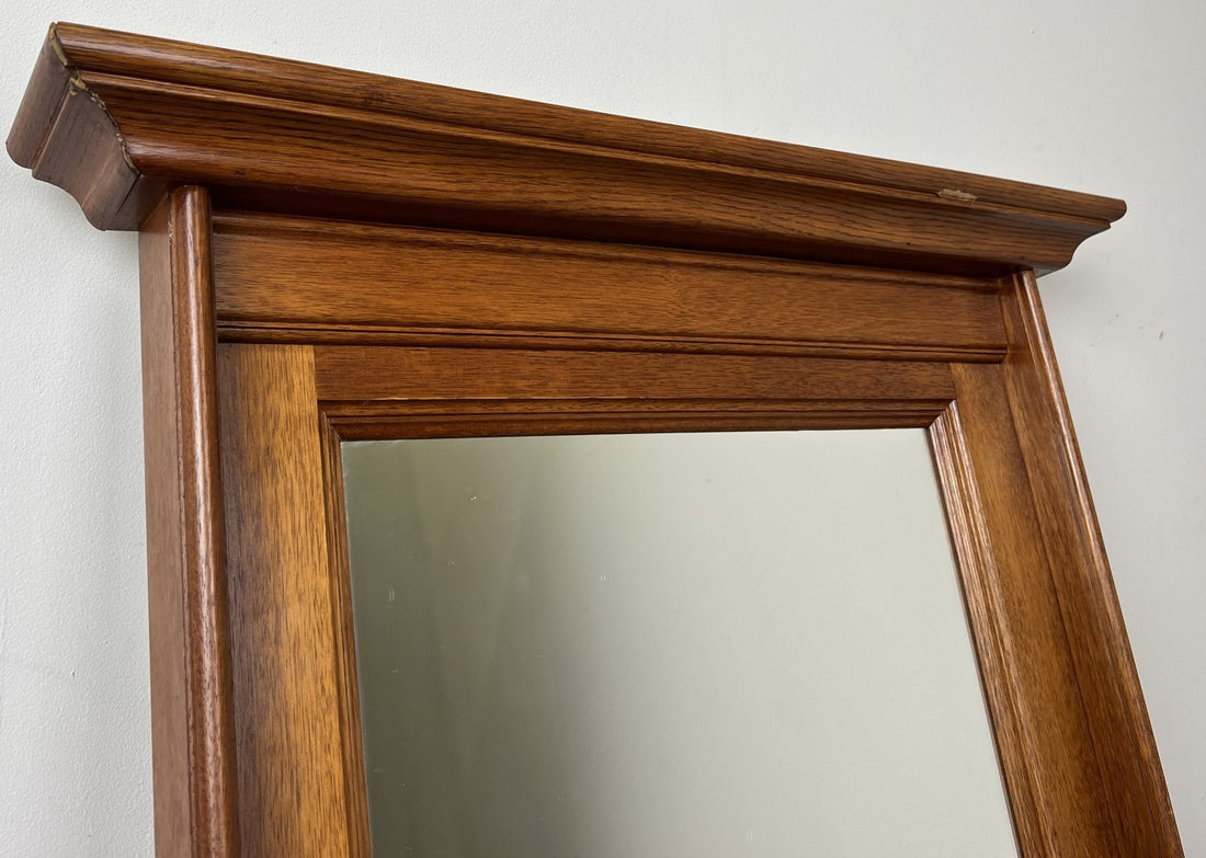 Mirror Vintage French Style Wall Mirror Carved Decorative Frame LOT 61360