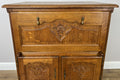 Cabinet Vintage French Louis XIV Style Oak Sideboard Carved Cupboard LOT 62493
