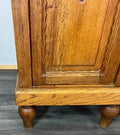 Sideboard Antique French Marble Top Cabinet Carved Storage Cupboard LOT 23715