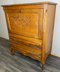 Cabinet Vintage French Louis XIV Style Drop Front Cupboard Sideboard LOT 26462