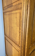 Wardrobe Vintage French Louis XVI Style Oak Four Door Armoire LOT 482011