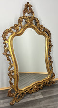 Vintage French Style Carved Wall Mirror Ornate Wall Frame LOT 45321