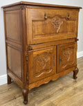 Cabinet Vintage French Louis XIV Style Oak Sideboard Carved Cupboard LOT 62492