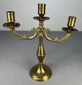 Candelabra Vintage French Style Brass Three Arm Candle Holder LOT 51611