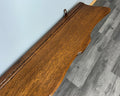 Coat Rack Antique French Style Oak Wall Shelf 6 Hooks Carved Hall Stand LOT 35119