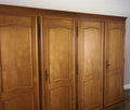 Wardrobe Vintage French Louis XVI Style Five Door Carved Armoire LOT 60096