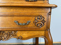 Cabinet Vintage French Louis XIV Style Cabriole Legs Carved Sideboard LOT 29178