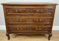 Chest of Drawers Vintage French Louis XVI Style Oak Carved Cabinet LOT 49202