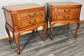 Pair of Bedside Tables Vintage French Louis XVI Nightstands Cabinets LOT 44484