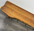 French Vintage Style Coat Rack Oak 6 Hooks Ornate Wall Shelf Coat LOT 46948