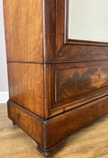 Wardrobe Antique French Style Mahogany Hidden Drawer Mirrored Armoire LOT 61487