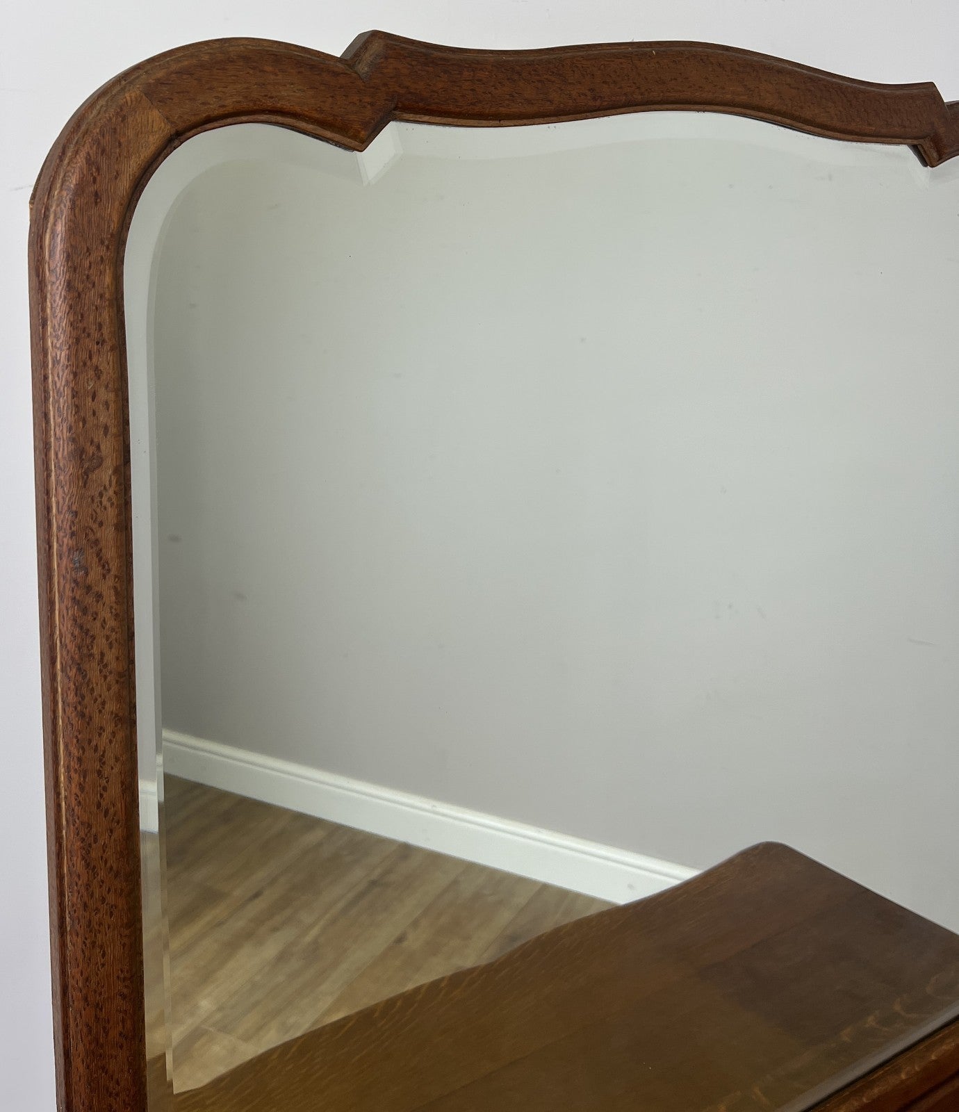 Dressing Table with Mirror Vintage French Oak Louis Vanity Table Makeup LOT 63174