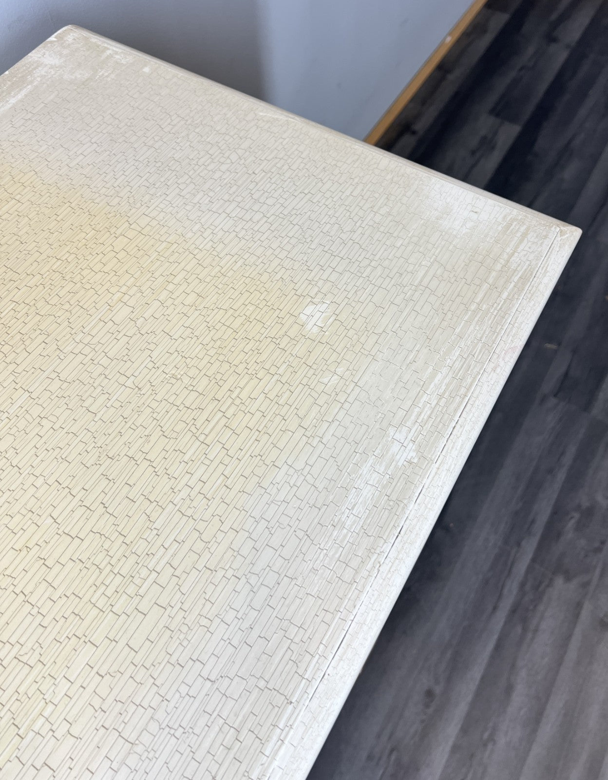 Chest of Drawers Vintage Shabby Chic 3 Drawer Painted Cream Cabinet LOT 440510