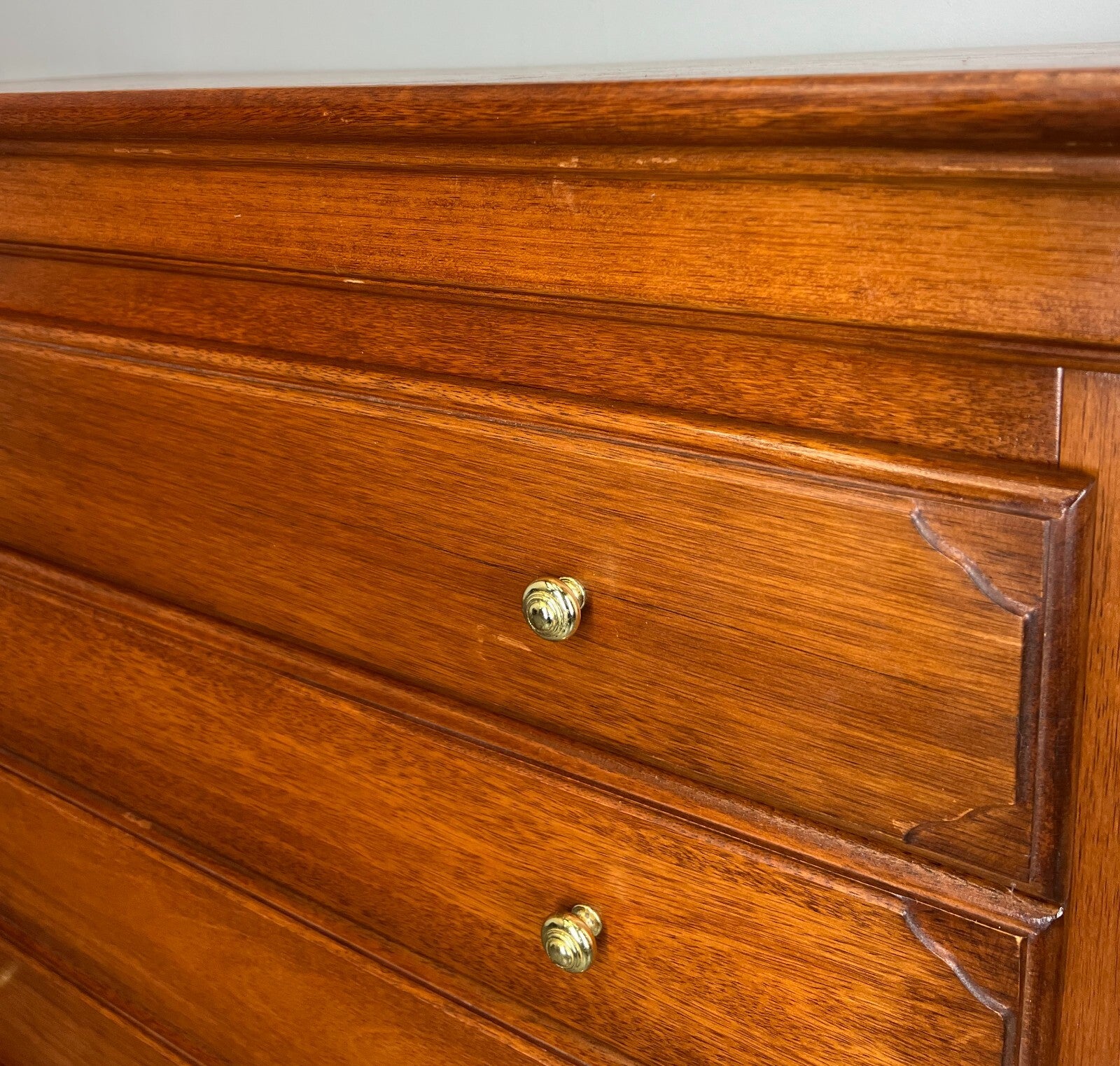 Chest of Drawers Vintage French Style Storage 4 Drawers Cabinet LOT 35988
