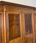 Wardrobe Vintage French Ehalt Six Door Carved Armoire Cabinet LOT 61129