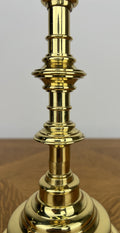 Pair of Candle Holders Vintage French Style Brass Gold Candlesticks LOT 60307
