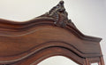 Wardrobe Antique French Style Walnut Two Door Mirrored Carved Armoire LOT 61333