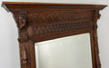 Mirror Antique French Oak Wall Mirror Home Decor Carved Wall Frame LOT 63711
