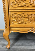 Chest of Drawers Vintage French Louis XVI 3 Drawers Ornate Cabinet LOT 44325