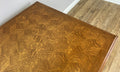 Dining Table Vintage French Louis XVI Carved Oak Extendable Table LOT 635611
