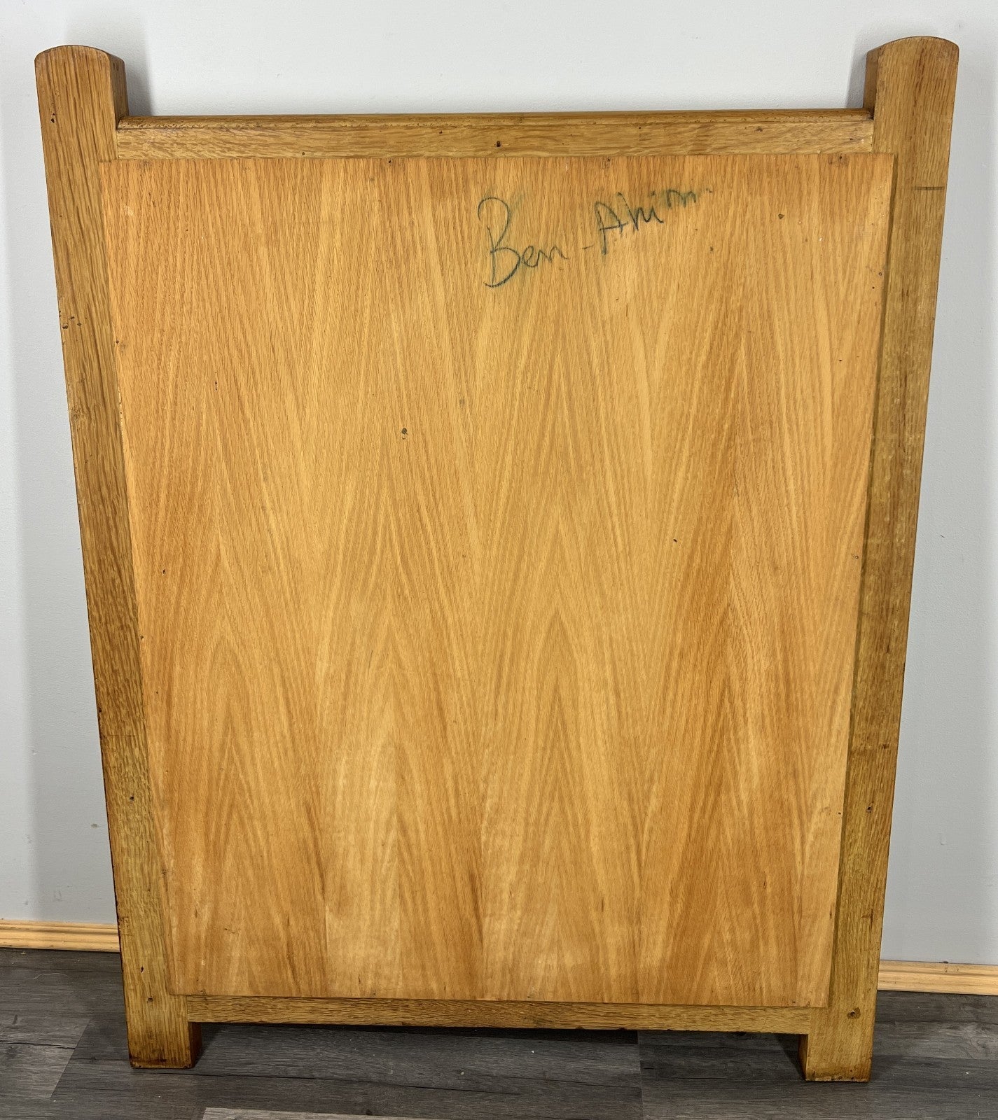 Vintage French Style Carved Oak Wall Mirror Ornate Wall Frame LOT 45407