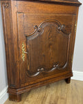 Bookcase Vintage French Style Oak Display Cabinet Carved Sideboard LOT 62626
